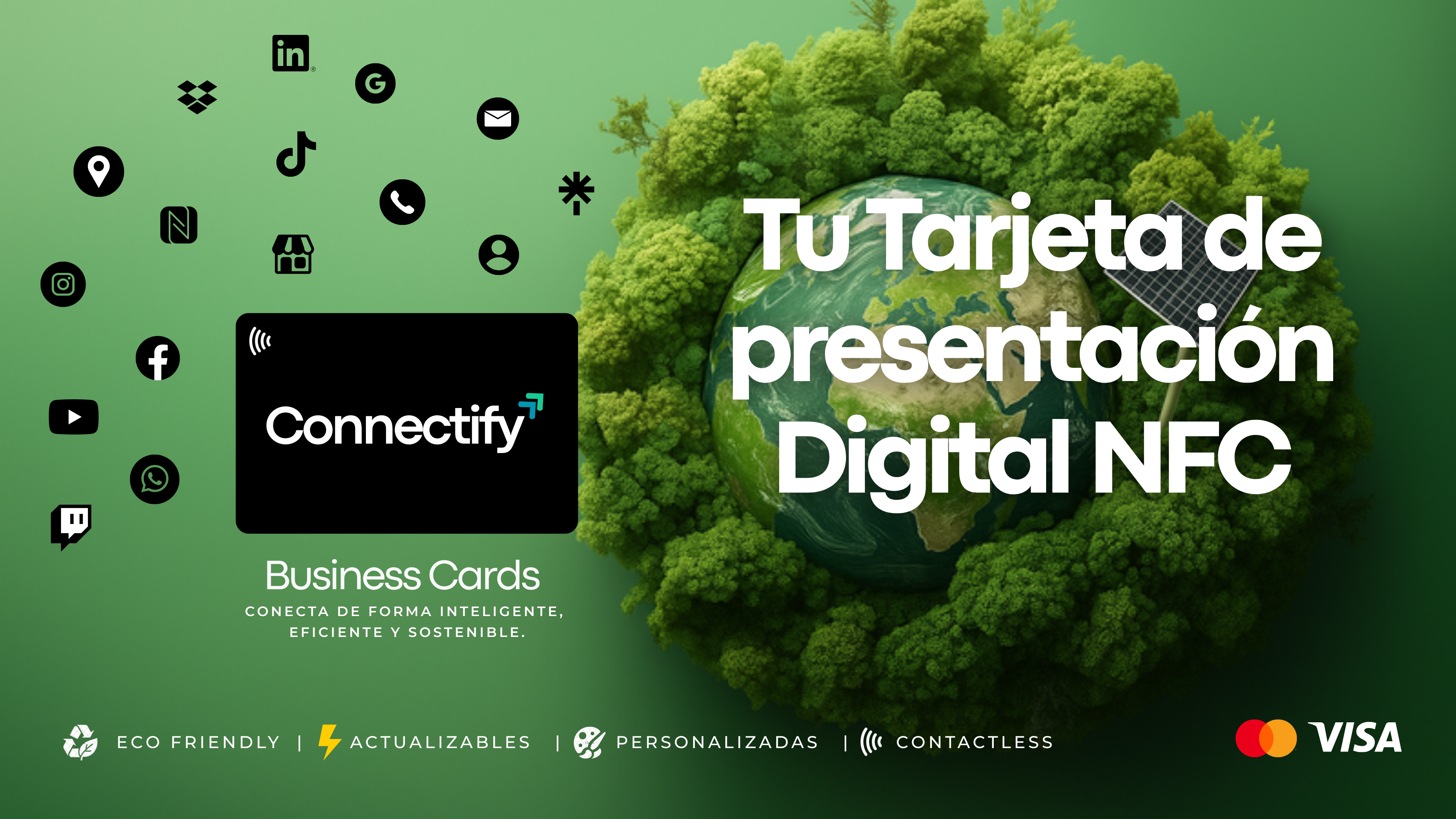 Connectify - Tarjeta digital NFC